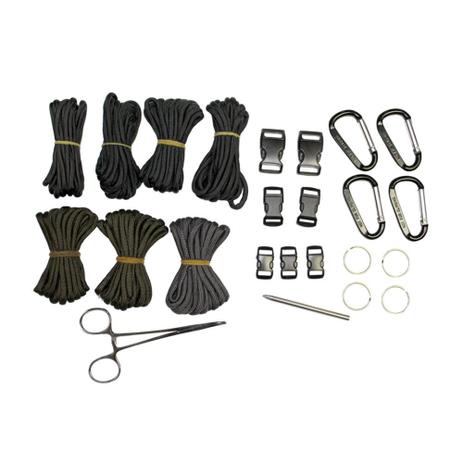 Kit para Pulseira de Sobrevivência Paracord - Nautika Menor preço em Kit para Pulseira de Sobrevivência Paracord - Nautika