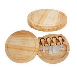 Kit Para Queijo em Bambu e Aço Inox com 4 Peças e Suporte - Uny Home Menor preço em Kit Para Queijo em Bambu e Aço Inox com 4 Peças e Suporte - Uny Home