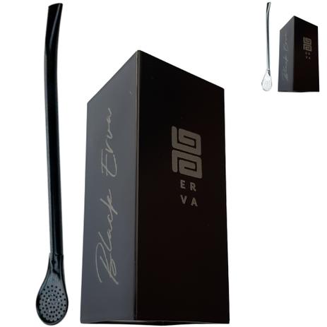 Kit Para Tereré Copo Cuia Quadrado Acrílico + Bomba Clássica Escolha Black Erva Mate Chimarrão 270ml Menor preço em Kit Para Tereré Copo Cuia Quadrado Acrílico + Bomba Clássica Escolha Black Erva Mate Chimarrão 270ml