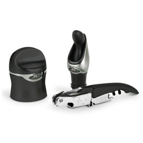Kit para Vinho com Abridor de Garrafas e 2 Acessórios Wine Zippity Rabbit Menor preço em Kit para Vinho com Abridor de Garrafas e 2 Acessórios Wine Zippity Rabbit