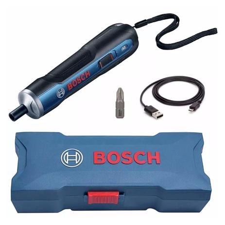 KIT Parafusadeira GO Sem Fio 3.6V Bosch + Kit de Bits Parafusadeira 18 Peças B-2 Menor preço em KIT Parafusadeira GO Sem Fio 3.6V Bosch + Kit de Bits Parafusadeira 18 Peças B-2