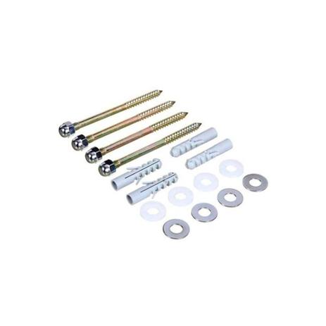 Kit Parafuso de Fixação com Bucha 10 para Tanque com 4 Peças - Esteves Menor preço em Kit Parafuso de Fixação com Bucha 10 para Tanque com 4 Peças - Esteves