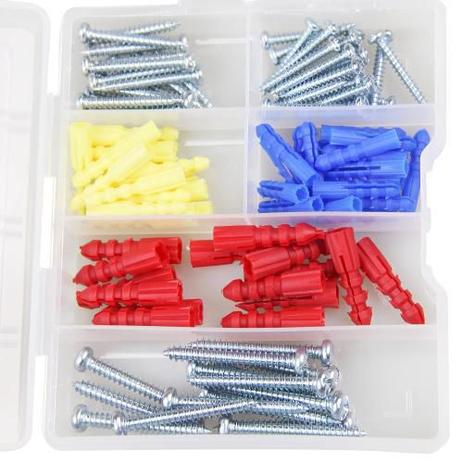 Kit Parafusos e Buchas 100 Pçs Tramon - Tramontina Menor preço em Kit Parafusos e Buchas 100 Pçs Tramon - Tramontina