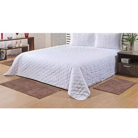 Kit Passadeira Tapete para Quarto 3 Peças Classic Nude - Tapetes Oasis Menor preço em Kit Passadeira Tapete para Quarto 3 Peças Classic Nude - Tapetes Oasis