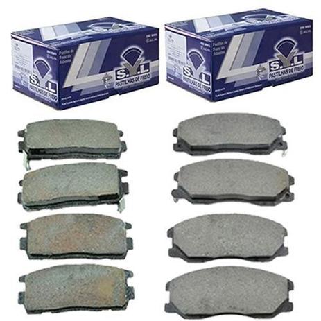 Kit pastilha de freio dianteiro e traseiro direito e esquerdo - captiva 2006 a 2014 - kit00274 - Syl é boa?