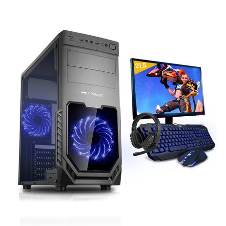 Kit Pc Gamer Smart Pc SMT81290 Intel i5 8GB (GeForce GTX 1650 4GB) 1TB + Monitor 21,5 Menor preço em Kit Pc Gamer Smart Pc SMT81290 Intel i5 8GB (GeForce GTX 1650 4GB) 1TB + Monitor 21,5