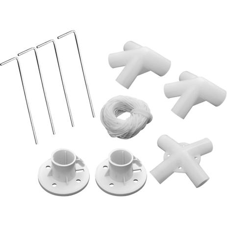 Kit Peças de Reposição para Tenda Gazebo 3 x 3 Metros Topo Base - MOR 3575 Menor preço em Kit Peças de Reposição para Tenda Gazebo 3 x 3 Metros Topo Base - MOR 3575