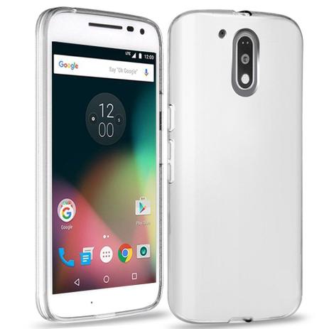 Kit Película de vidro e capinha TPU de silicone para Moto G4 - Rellogs Menor preço em Kit Película de vidro e capinha TPU de silicone para Moto G4 - Rellogs