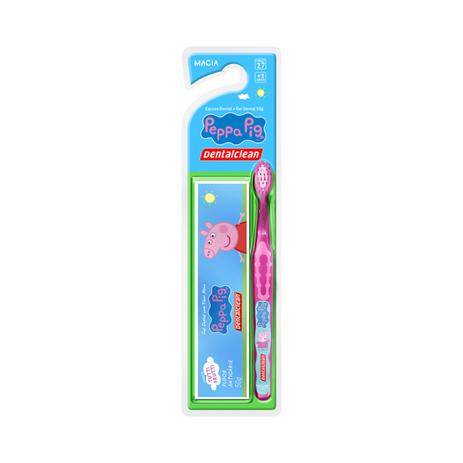 Kit peppa pig dentalclean - gel dental + escova dental macia - Dental clean Menor preço em Kit peppa pig dentalclean - gel dental + escova dental macia - Dental clean