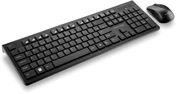 Kit Perifericos Teclado+mouse sem Fio Preto Multilaser Menor preço em Kit Perifericos Teclado+mouse sem Fio Preto Multilaser