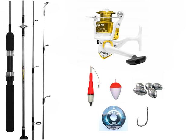Kit Pesca Guaraci 1,80m Com Molinete MP 30 + 62 Itens - Albatroz é boa?