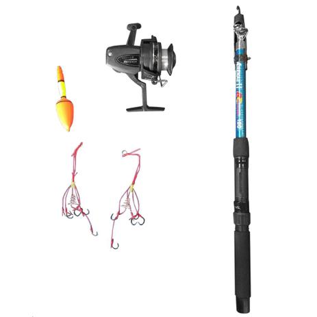 Kit Pesca Vara S7 1000 Molinete Itens + Brinde Cesto - Re é boa?