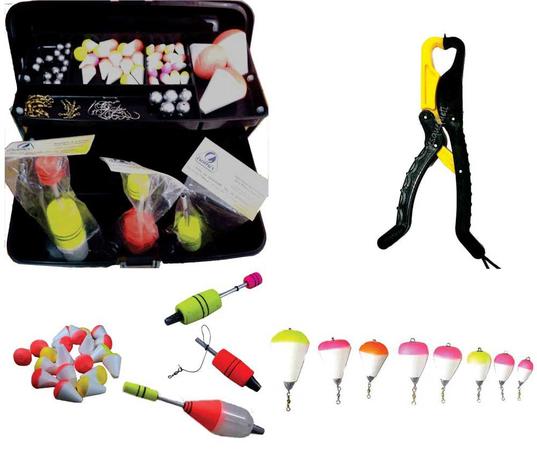 Kit Pesqueiro Completo - Cevadeira Boias Anzol + Acessórios - Maruri Menor preço em Kit Pesqueiro Completo - Cevadeira Boias Anzol + Acessórios - Maruri