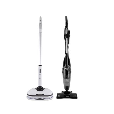 Kit Philco Aspirador PAS1300C e Limpador MOP PME01B Menor preço em Kit Philco Aspirador PAS1300C e Limpador MOP PME01B