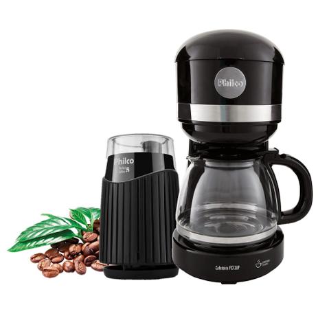 Kit Philco Moedor de Café + Cafeteira Menor preço em Kit Philco Moedor de Café + Cafeteira