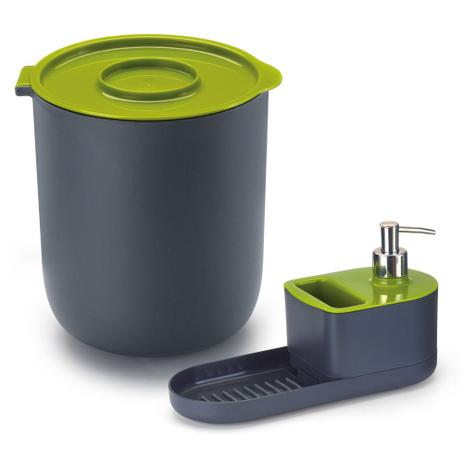 Kit Pia Com Lixeira   Porta Detergente Arthi - Verde é boa?