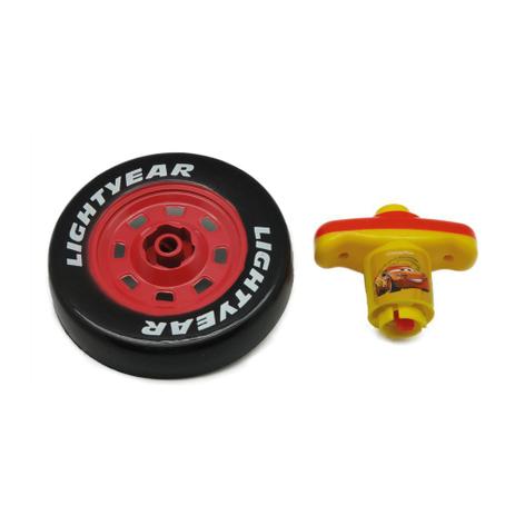 Kit Pião Lançador Carros 3 Disney Toyng Menor preço em Kit Pião Lançador Carros 3 Disney Toyng
