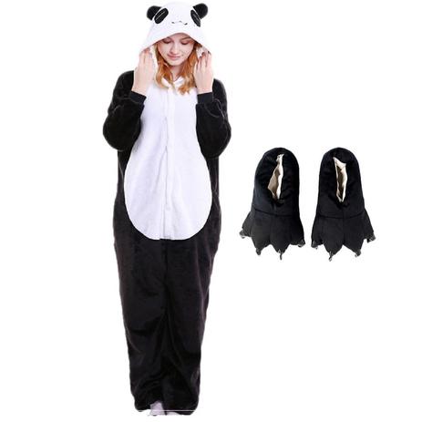 macacão de urso panda