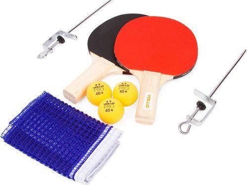 Kit Ping Pong Tênis De Mesa 2 Raquetes Rede 3 Bolinhas Vollo é boa?