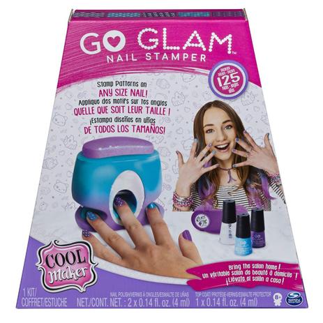 Kit Pintar Unhas E Máquina De Aplicação Go Glam Nail Stamper Sunny Menor preço em Kit Pintar Unhas E Máquina De Aplicação Go Glam Nail Stamper Sunny