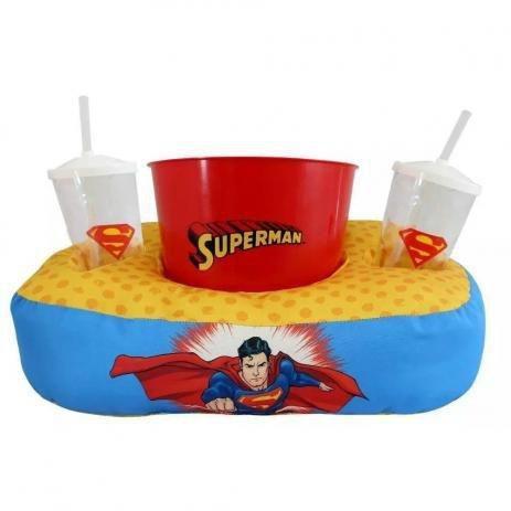 Kit Pipoca Almofada Super Homem - Zona criativa Menor preço em Kit Pipoca Almofada Super Homem - Zona criativa