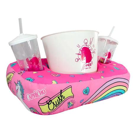 Kit Pipoca Almofada Unicórnio - Zona criativa Menor preço em Kit Pipoca Almofada Unicórnio - Zona criativa