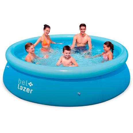 KIT - PISCINA BEL LIFE 4600L+ Filtro 110v 1250L/h+Capa 3,05 + Lona 3,05 - Belfix - Bel fix Menor preço em KIT - PISCINA BEL LIFE 4600L+ Filtro 110v 1250L/h+Capa 3,05 + Lona 3,05 - Belfix - Bel fix