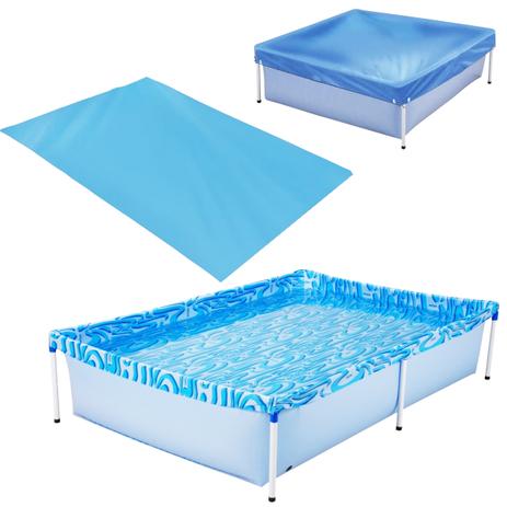 Kit Piscina Infantil MOR 1000 Litros com Válvula de Deságue 1002 + Capa Protetora 1402 + Forro 1451 Menor preço em Kit Piscina Infantil MOR 1000 Litros com Válvula de Deságue 1002 + Capa Protetora 1402 + Forro 1451