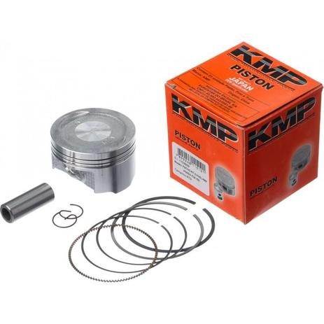 Kit pistão com anel PCX 150 STD - KMP Menor preço em Kit pistão com anel PCX 150 STD - KMP