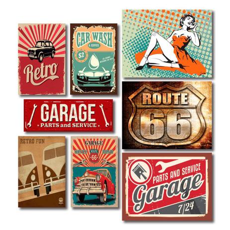 Kit Placas Decorativas Carro Vintage Mdf 8 Placas Art Print Placa Decorativa Magazine Luiza As placas decorativas sao produzidas em mdf com 3cm de profundidade com aplicacao de adesivo impresso de alta qualidade. kit placas decorativas carro vintage mdf 8 placas art print