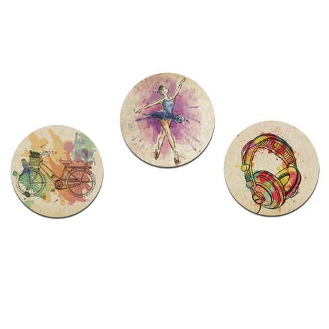 Kit Placas Decorativas Femininas - 3 placas - Cia laser é boa?