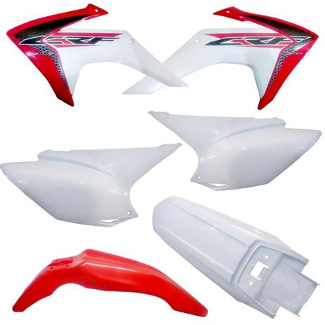 Kit Plastico Crf 230 2008 A diante Avtec Modelo 2015 Com Adesivos Menor preço em Kit Plastico Crf 230 2008 A diante Avtec Modelo 2015 Com Adesivos