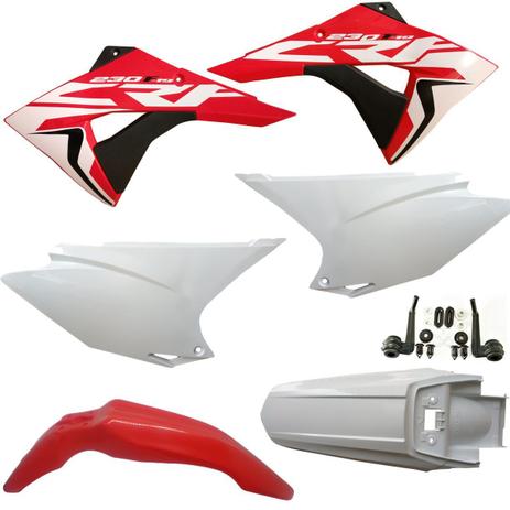 Kit Plástico Crf 230 Aletas Biker F-19 Avtec Adesivos Crf230 - Biker / avtec Menor preço em Kit Plástico Crf 230 Aletas Biker F-19 Avtec Adesivos Crf230 - Biker / avtec
