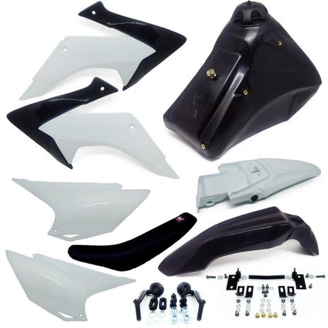 Kit Plástico Crf 230 Xr Nx Dt 200 Xr 250 Tornado Adaptável Completo - Avtec/X-cell Menor preço em Kit Plástico Crf 230 Xr Nx Dt 200 Xr 250 Tornado Adaptável Completo - Avtec/X-cell