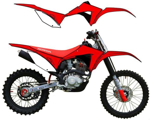 Kit Plástico El1te Biker Honda Crf 230 2008 Á 2019 Elite Menor preço em Kit Plástico El1te Biker Honda Crf 230 2008 Á 2019 Elite