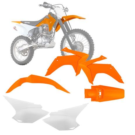 Kit Plástico Pro Tork CJP-05 LR CRF 230 2015 Em Diante Laranja é boa?