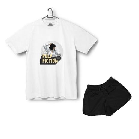 camiseta pulp fiction feminina