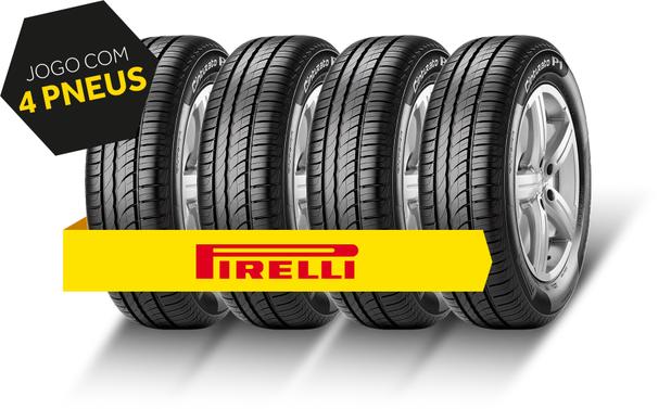 Kit Pneu Aro 17 - 195/40R17 81V P1 Pirelli 4 PeÃas Menor preço em Kit Pneu Aro 17 - 195/40R17 81V P1 Pirelli 4 PeÃas