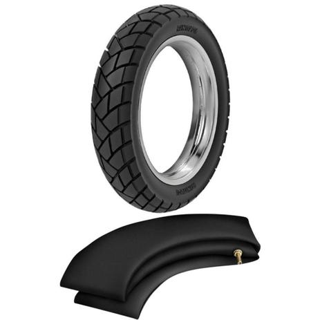 Kit Pneu + Camara Cg Titan Fan 90/90-18 R34 Rinaldi Menor preço em Kit Pneu + Camara Cg Titan Fan 90/90-18 R34 Rinaldi