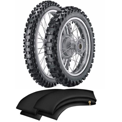 Kit Pneu Crf230 80/100-21 + 100/100-18 Cr300 Vipal Trilha Cross Menor preço em Kit Pneu Crf230 80/100-21 + 100/100-18 Cr300 Vipal Trilha Cross