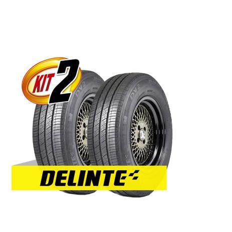 Kit Pneu Delinte Aro 15C 205/70R15C DV2 106/104S 8PR 2 Unidades Menor preço em Kit Pneu Delinte Aro 15C 205/70R15C DV2 106/104S 8PR 2 Unidades