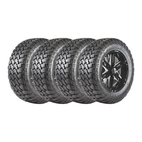 Kit Pneu Delinte Aro 20 33x12.5R20 DX-9 Bandit M/T 114Q 10PR 4 Un Menor preço em Kit Pneu Delinte Aro 20 33x12.5R20 DX-9 Bandit M/T 114Q 10PR 4 Un