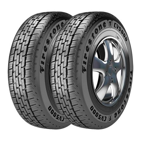 Kit Pneu Firestone Aro 14C 185R14C CV5000 102/100R 2 Unidades Menor preço em Kit Pneu Firestone Aro 14C 185R14C CV5000 102/100R 2 Unidades