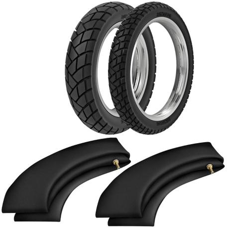 Kit Pneu Tornado Xre300 130/80-18 R34 + 90/90-21 R34 Rinaldi Menor preço em Kit Pneu Tornado Xre300 130/80-18 R34 + 90/90-21 R34 Rinaldi