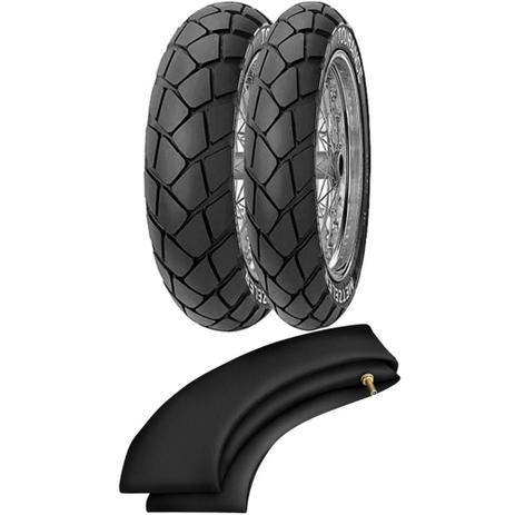 Kit Pneu Xl 700v Transalp 130/80-17 + 100/90-19 Tt Tourance Metzeler Menor preço em Kit Pneu Xl 700v Transalp 130/80-17 + 100/90-19 Tt Tourance Metzeler