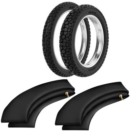 Kit Pneu Xl125 410-18 + 275-21 Wh21 Rinaldi Honda Menor preço em Kit Pneu Xl125 410-18 + 275-21 Wh21 Rinaldi Honda