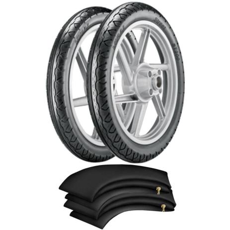 Kit Pneus Honda Bis Pop Biz 60/100-17 + 80/100-14 St 200 Vipal Menor preço em Kit Pneus Honda Bis Pop Biz 60/100-17 + 80/100-14 St 200 Vipal