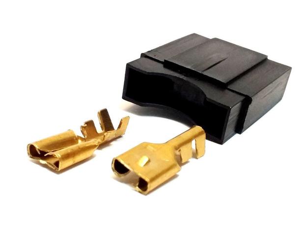 Kit porta fusivel lâmina max grande desmontado c/ terminais - PERMAK Menor preço em Kit porta fusivel lâmina max grande desmontado c/ terminais - PERMAK