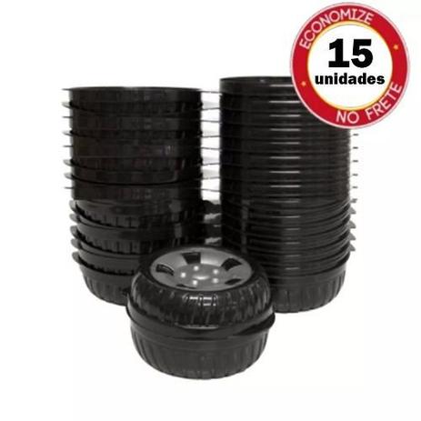 Kit Porta MIX Roda 15 Unidades - Plasutil Menor preço em Kit Porta MIX Roda 15 Unidades - Plasutil