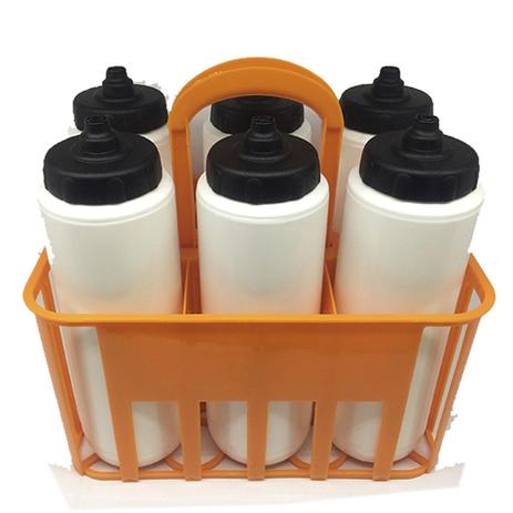 Kit Porta Squeeze Laranja com 6 Squeeze s/ logo branco preta Rythmoon Menor preço em Kit Porta Squeeze Laranja com 6 Squeeze s/ logo branco preta Rythmoon